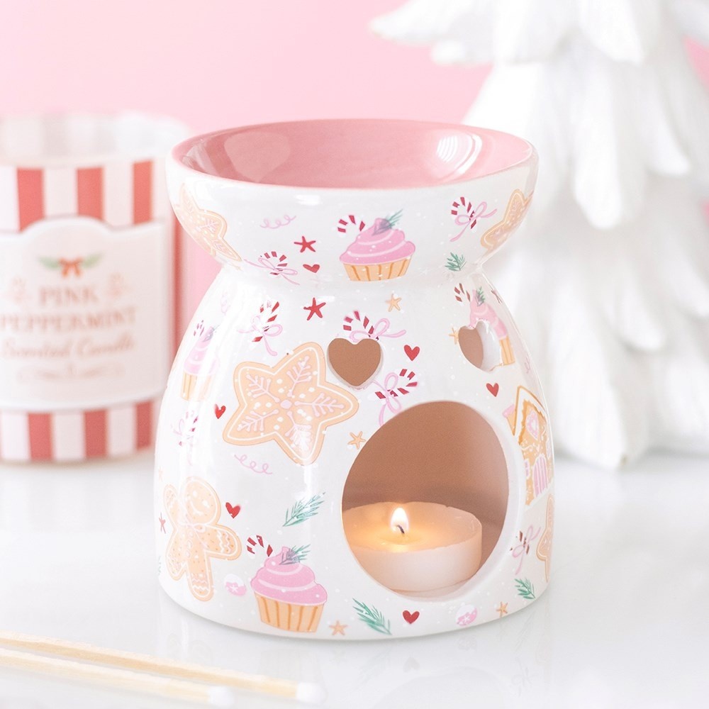 Something Different - Sugarplum Bakery Print Oliebrander - Multicolours